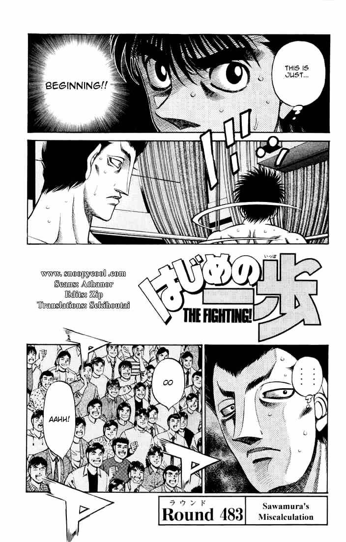 Hajime no Ippo: Fighting Spirit, Chapter 483 image 04